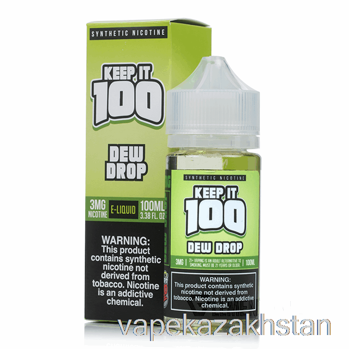 Vape Disposable Dew Drop - Keep It 100 - 100mL 6mg